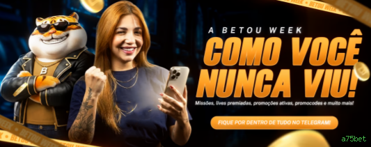 Bônus e prêmios a75bet
